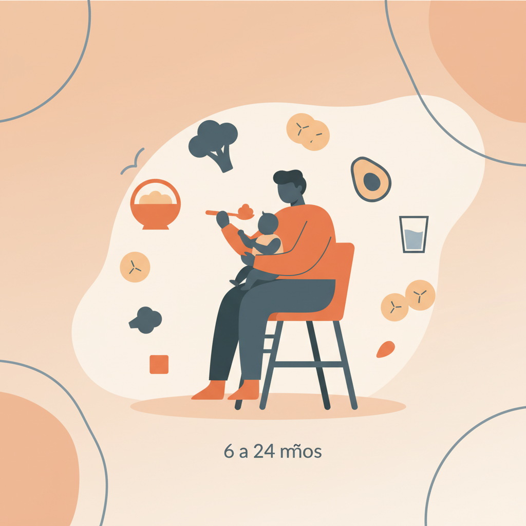 Alimentación complementaria: guía por edades (6-24 meses)