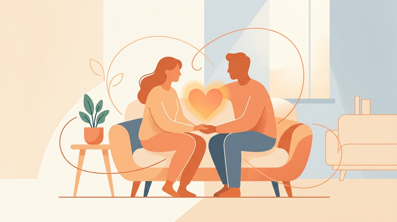 Cómo hacer terapia de pareja en casa: Guía íntima para reconectar