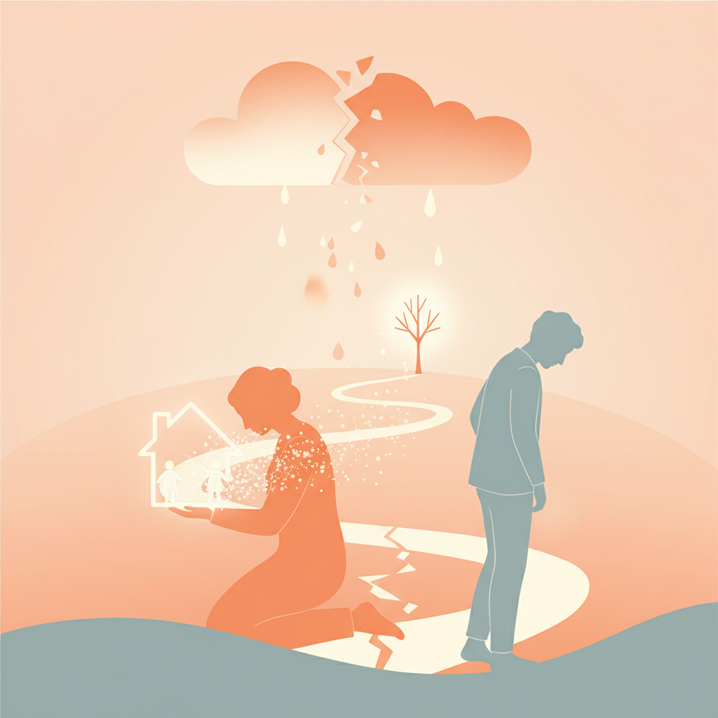 Duelo por divorcio: llorar la relación que soñaste