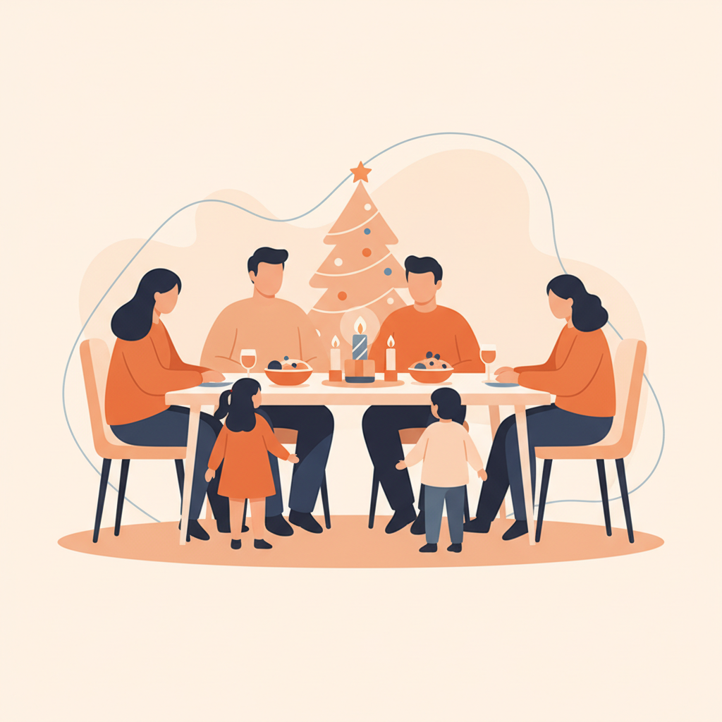Navidad en familia: cómo sobrevivir a las comidas sin drama