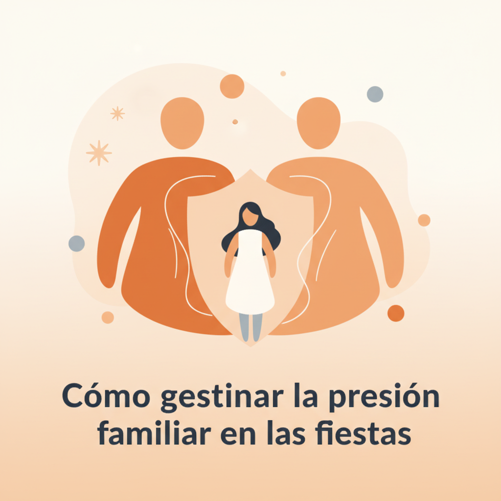 Cómo gestionar la presión familiar en las fiestas