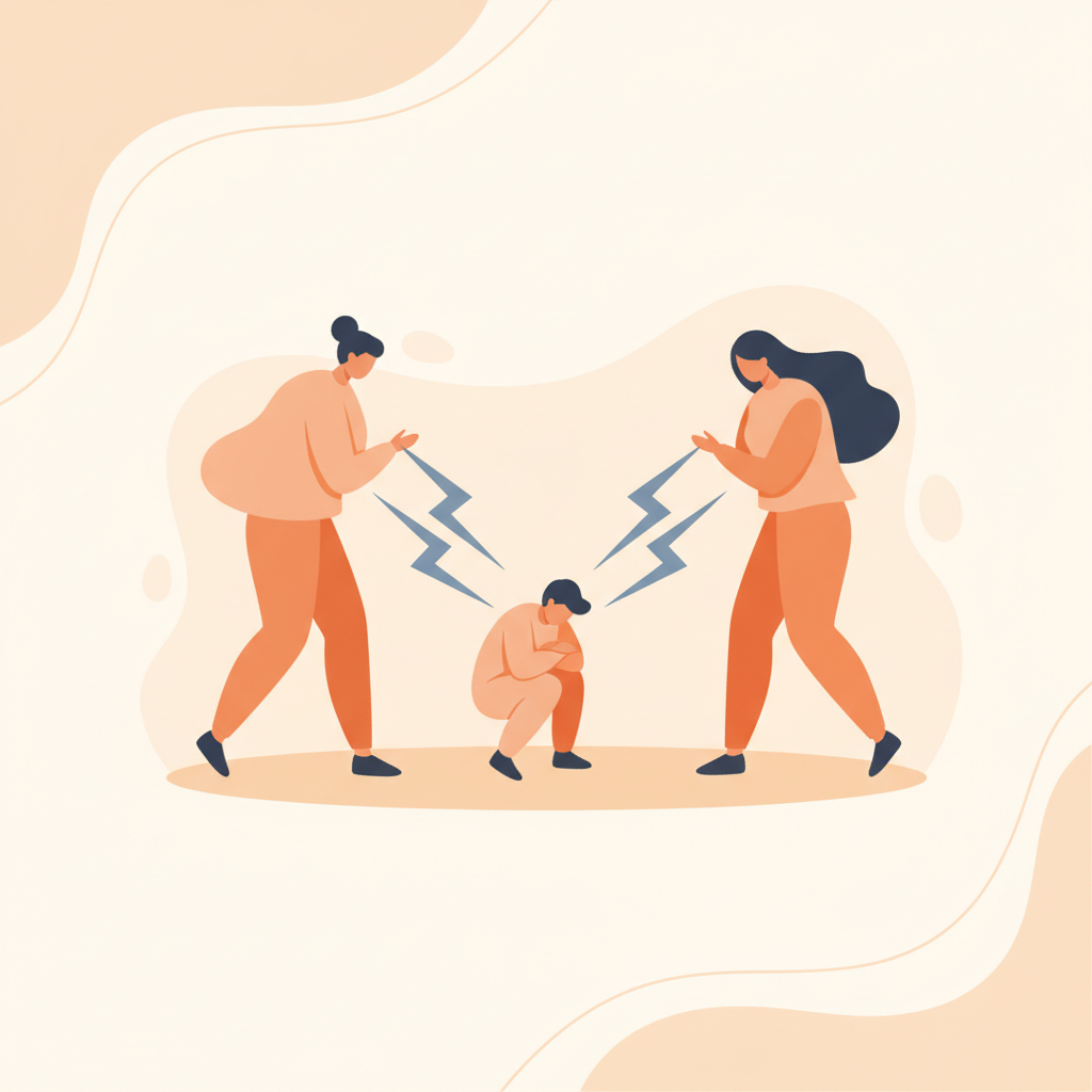Triangulación familiar: cuando te ponen en medio del conflicto de otros
